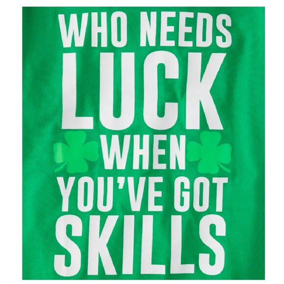 🔥3/$15🔥 NWT The Children’s Place Boys Irish Skills Graphic Tee – Green, XXL - Picture 2 of 6